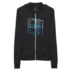 MODERN Unisex zip hoodie