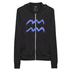 WAVE Unisex zip hoodie