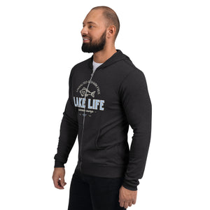 LAKE LIFE Unisex zip hoodie