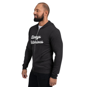 ALWAYS VICTORIOUS Unisex zip hoodie