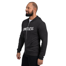 Load image into Gallery viewer, LIMITLESS Unisex zip hoodie
