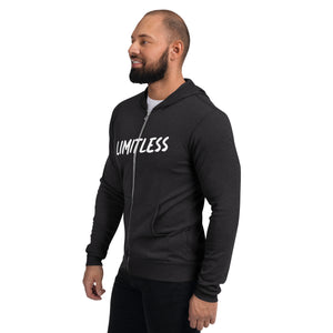 LIMITLESS Unisex zip hoodie