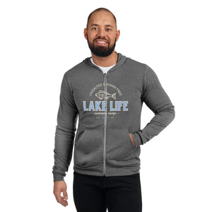 LAKE LIFE Unisex zip hoodie