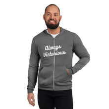 Load image into Gallery viewer, ALWAYS VICTORIOUS Unisex zip hoodie
