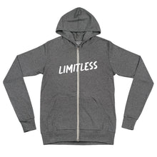 Load image into Gallery viewer, LIMITLESS Unisex zip hoodie
