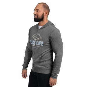 LAKE LIFE Unisex zip hoodie