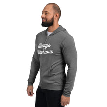 Load image into Gallery viewer, ALWAYS VICTORIOUS Unisex zip hoodie
