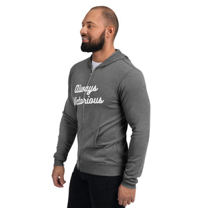 ALWAYS VICTORIOUS Unisex zip hoodie