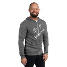 Load image into Gallery viewer, ALWAYS VICTORIOUS Unisex zip hoodie
