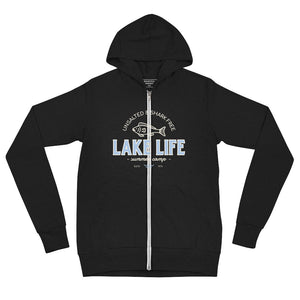 LAKE LIFE Unisex zip hoodie