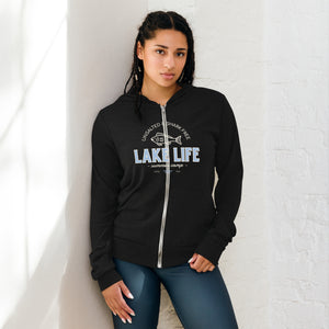 LAKE LIFE Unisex zip hoodie