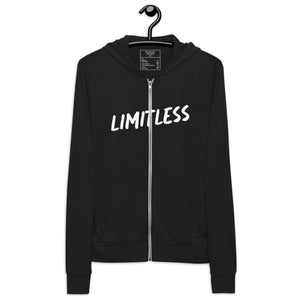 LIMITLESS Unisex zip hoodie