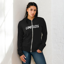 Load image into Gallery viewer, LIMITLESS Unisex zip hoodie
