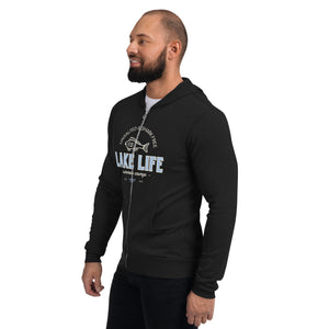 LAKE LIFE Unisex zip hoodie