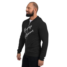 Load image into Gallery viewer, ALWAYS VICTORIOUS Unisex zip hoodie
