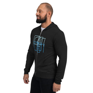 MODERN Unisex zip hoodie