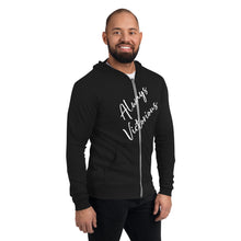 Load image into Gallery viewer, ALWAYS VICTORIOUS Unisex zip hoodie
