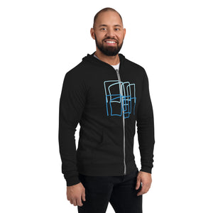 MODERN Unisex zip hoodie