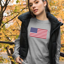 Load image into Gallery viewer, USA Unisex Long Sleeve Tee
