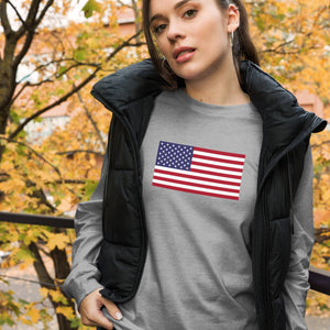 USA Unisex Long Sleeve Tee