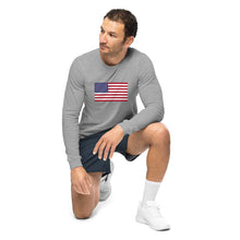 Load image into Gallery viewer, USA Unisex Long Sleeve Tee
