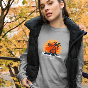 BEACH TIME Unisex Long Sleeve Tee