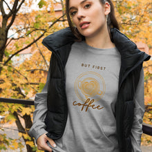 Load image into Gallery viewer, FIRST COFFEE Unisex Long Sleeve Tee
