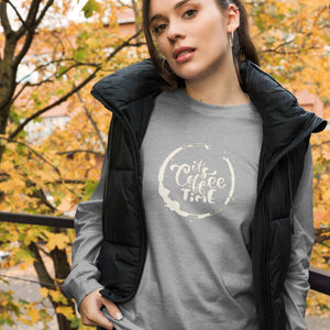 ITS COFFEE TIME Unisex Long Sleeve Tee