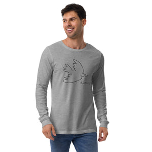 DOVE-PICASSO Unisex Long Sleeve Tee