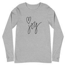 Load image into Gallery viewer, JOY Unisex Long Sleeve Tee
