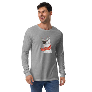 CHRISTMAS CAT Unisex Long Sleeve Tee