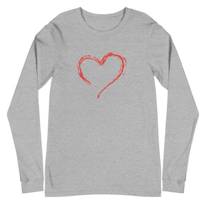 HEART Unisex Long Sleeve Tee