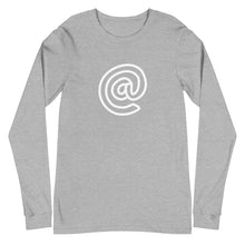 Load image into Gallery viewer, @ Unisex Long Sleeve Tee
