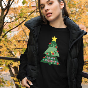 MERRY CHRISTMAS Unisex Long Sleeve Tee