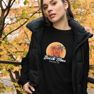 BEACH TIME Unisex Long Sleeve Tee