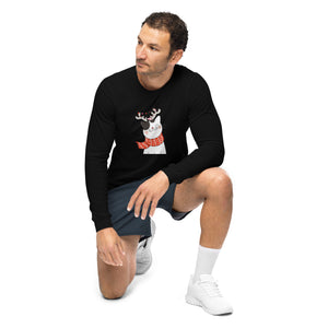 CHRISTMAS CAT Unisex Long Sleeve Tee