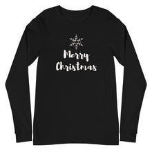 Load image into Gallery viewer, MERRY CHRISTMAS Unisex Long Sleeve Tee
