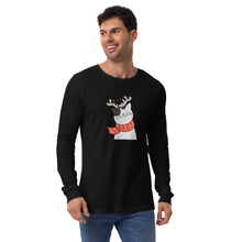 Load image into Gallery viewer, CHRISTMAS CAT Unisex Long Sleeve Tee
