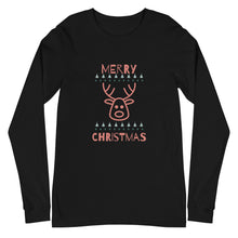 Load image into Gallery viewer, MERRY CHRISTMAS Unisex Long Sleeve Tee
