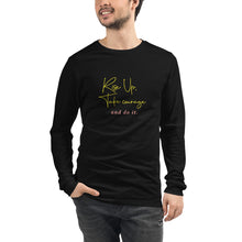 Load image into Gallery viewer, RISE UP Unisex Long Sleeve Tee
