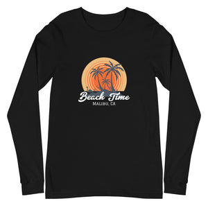 BEACH TIME Unisex Long Sleeve Tee