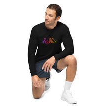 Load image into Gallery viewer, HELLO Unisex Long Sleeve Tee
