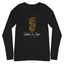 Load image into Gallery viewer, WAFFLES AND COFFEE Unisex Long Sleeve Tee
