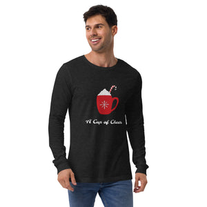 A CUP OF CHEER Unisex Long Sleeve Tee