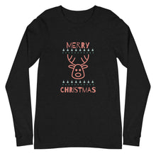 Load image into Gallery viewer, MERRY CHRISTMAS Unisex Long Sleeve Tee
