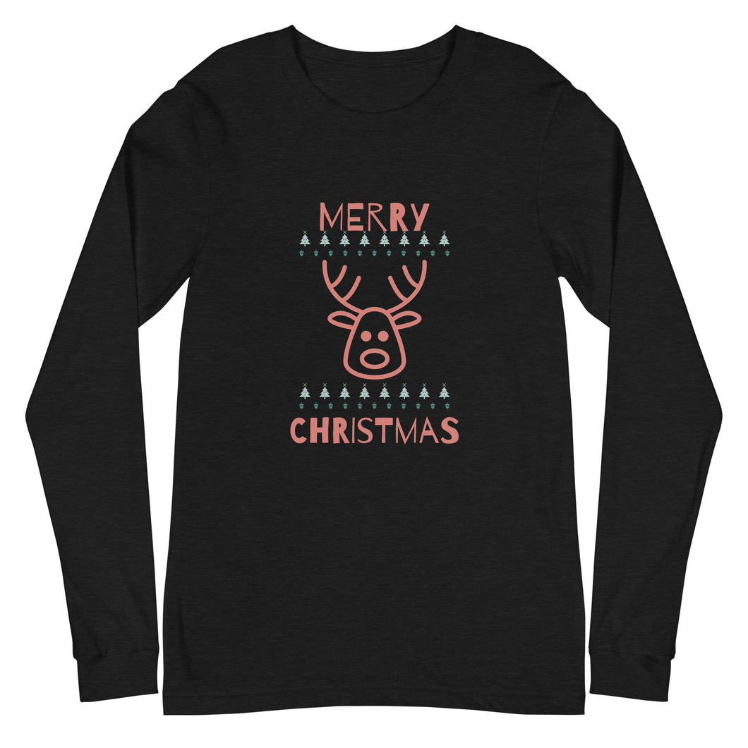 MERRY CHRISTMAS Unisex Long Sleeve Tee