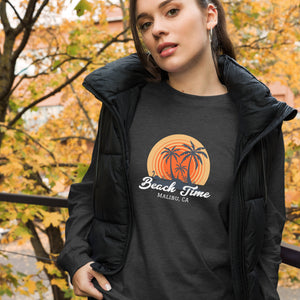 BEACH TIME Unisex Long Sleeve Tee