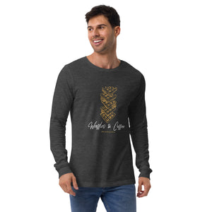 WAFFLES AND COFFEE Unisex Long Sleeve Tee