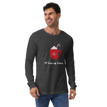 Load image into Gallery viewer, A CUP OF CHEER Unisex Long Sleeve Tee
