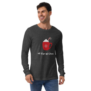 A CUP OF CHEER Unisex Long Sleeve Tee